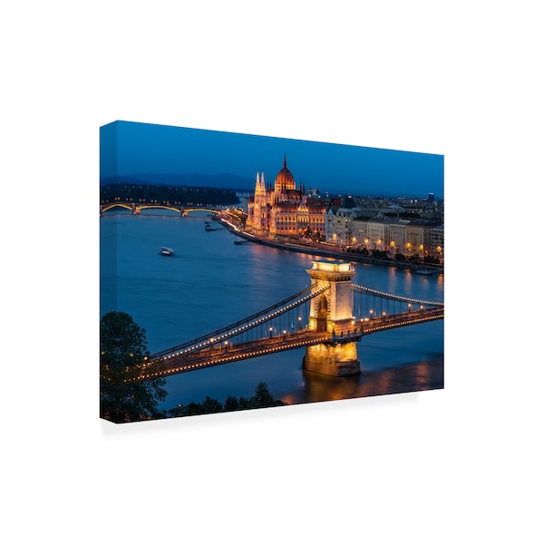 Thomas D Morkeberg 'Budapest' Canvas Art,22x32